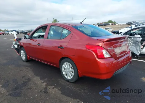 2017 Nissan Versa 1.6 S+ z USA, uszkodzony, nr VIN 3N1CN7AP1HL823735